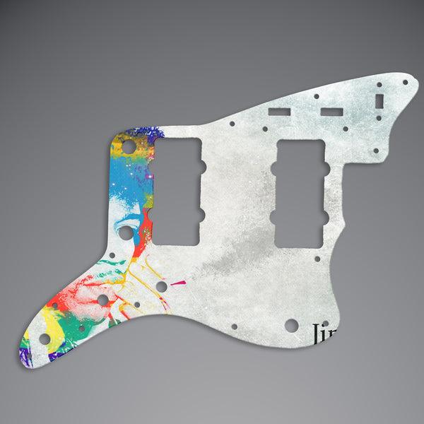 Fender Fender Jazz Master Pickguard 3 Ply(W/B/W) 14 mounting hole Custom Pickguard Scratchplate Jimi Design