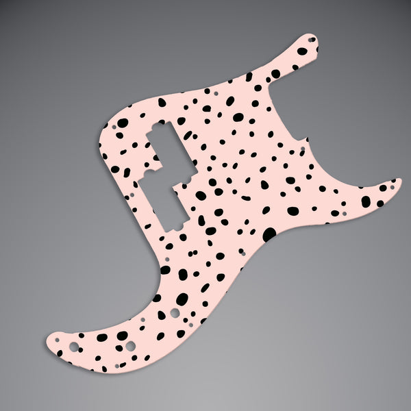 Fender Fender Precision Bass Pickguard 3 Ply(W/B/W) 13 mounting holes Custom Pickguard Scratchplate GIRLY Design