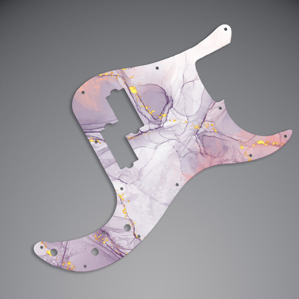 Fender Fender Precision Bass Pickguard 3 Ply(W/B/W) 13 mounting holes Custom Pickguard Scratchplate Marble Design