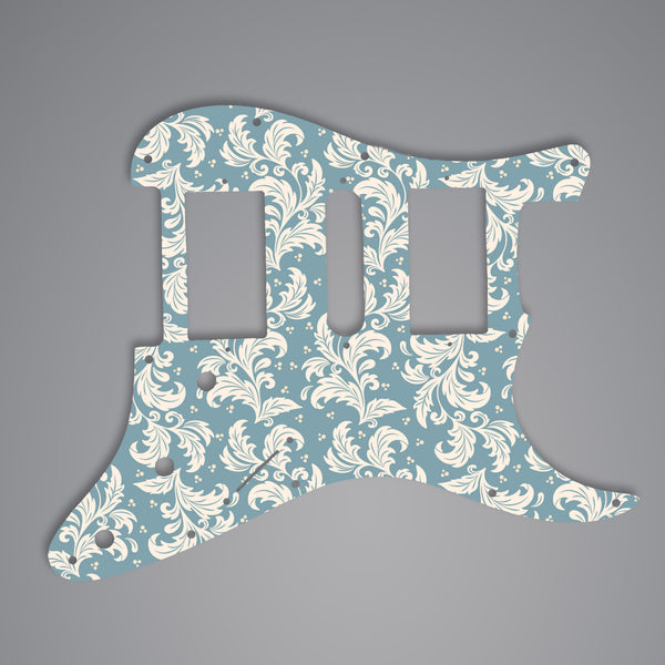 Fender Fender Stratocaster HSH Pickguard 3 Ply(W/B/W) 11 mounting hole for Fender American/Mexican Standard Custom Pickguard Scratchplate Floral Design