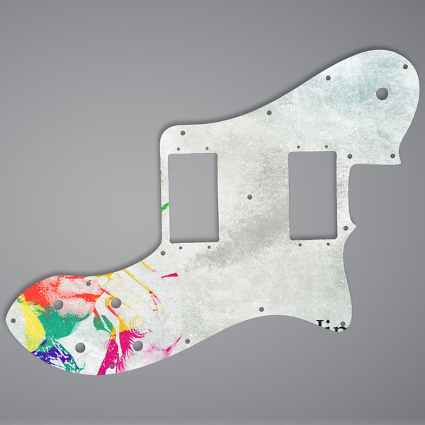 Fender Fender Telecaster deluxe HH pickguard 3 Ply (W/B/W) 15 mounting holes Custom Pickguard Scratchplate Jimi Design