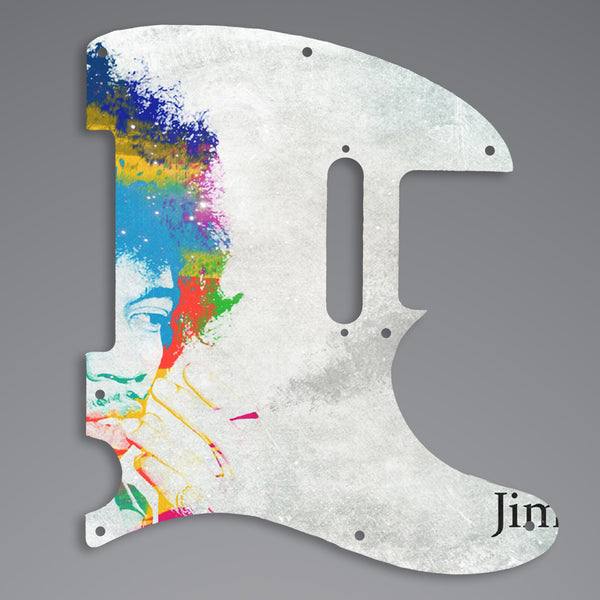 Fender Fender Telecaster pickguard 8 mounting hole 3 Ply(W/B/W) Custom Pickguard Scratchplate Jimi Design