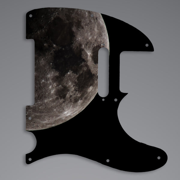 Fender Fender Telecaster pickguard 8 mounting hole 3 Ply(W/B/W) Custom Pickguard Scratchplate MOON Design