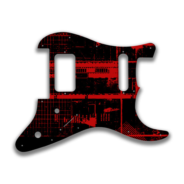 Charvel Charvel So-Cal HS w/ 2 Controls and Switch Profile Custom Pickguard Scratchplate ABSTRACT Design