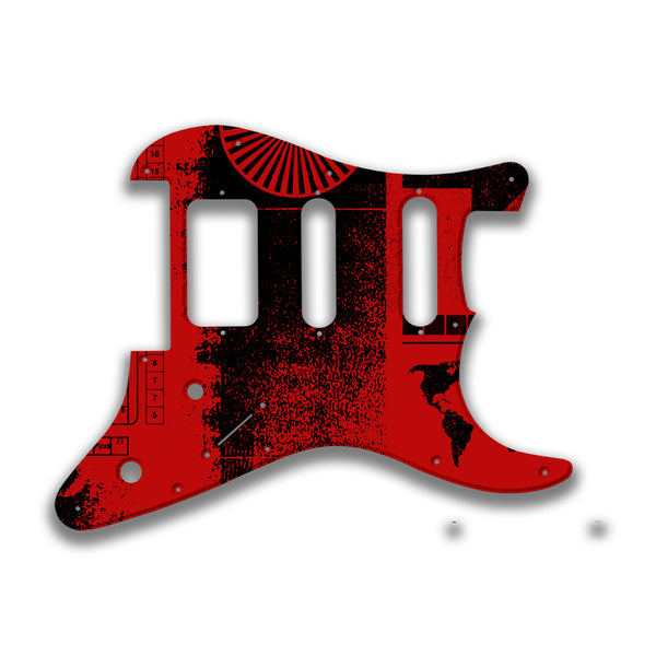 Charvel Charvel So-Cal HSS Profile Custom Pickguard Scratchplate ABSTRACT Design