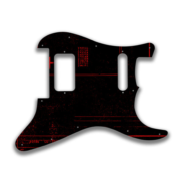 Charvel Charvel So-Cal HS Profile Custom Pickguard Scratchplate ABSTRACT Design