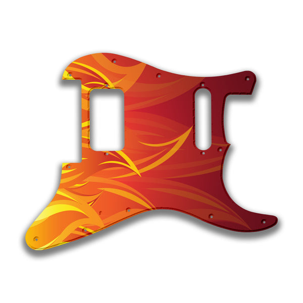 Charvel Charvel So-Cal HS Profile Custom Pickguard Scratchplate Fire Design