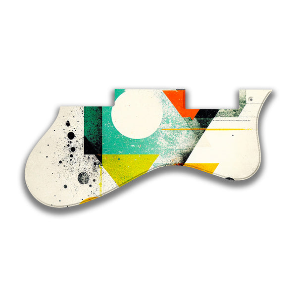 Epiphone Epiphone Epi Dot Profile Custom Pickguard Scratchplate ABSTRACT Design