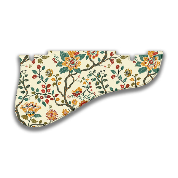 Epiphone Epiphone Epi Emperor II Profile A Custom Pickguard Scratchplate INDIAN_FLORAL Design