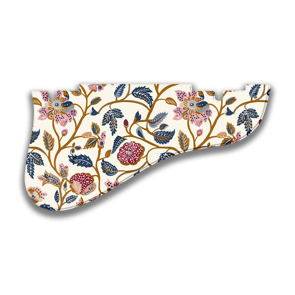 Epiphone Epiphone Epi Emperor II Profile A Custom Pickguard Scratchplate INDIAN_FLORAL Design