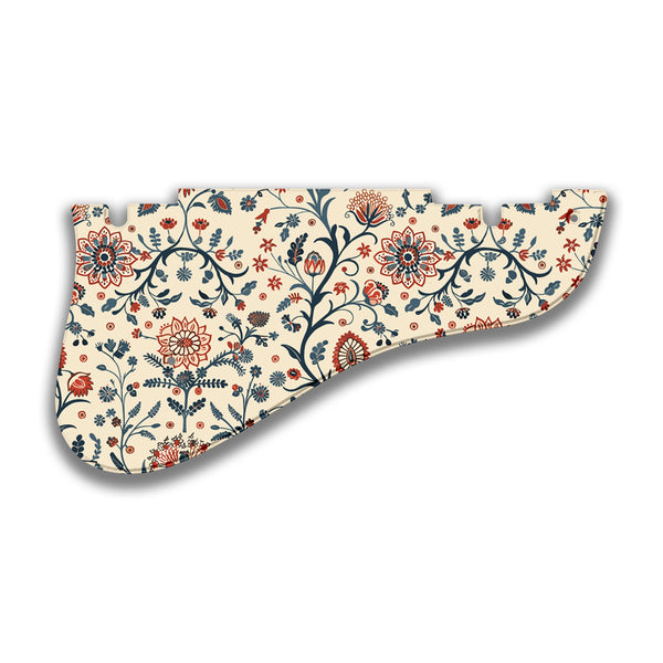 Epiphone Epiphone Epi Emperor II Profile A Custom Pickguard Scratchplate INDIAN_FLORAL Design