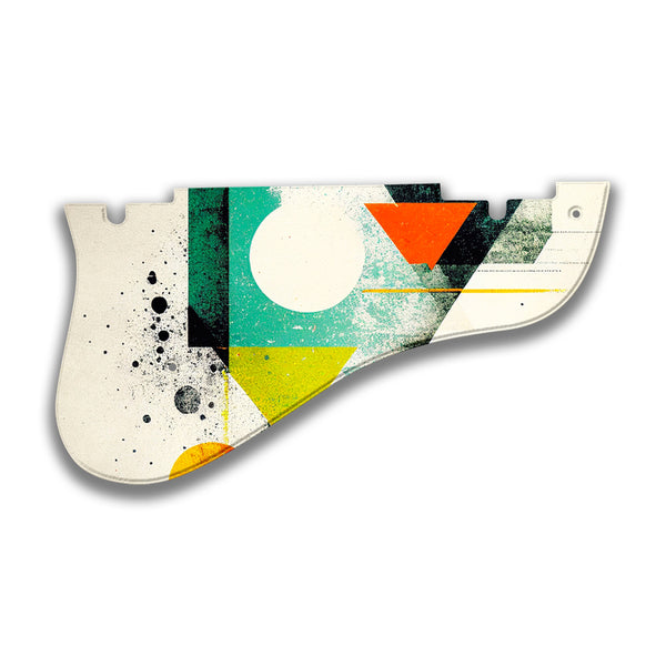 Epiphone Epiphone Epi Emperor II Profile B Custom Pickguard Scratchplate ABSTRACT Design