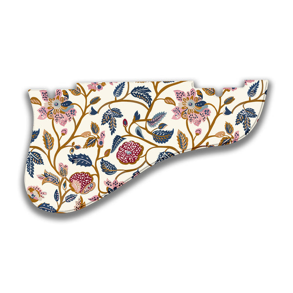 Epiphone Epiphone Epi Emperor II Profile B Custom Pickguard Scratchplate INDIAN_FLORAL Design