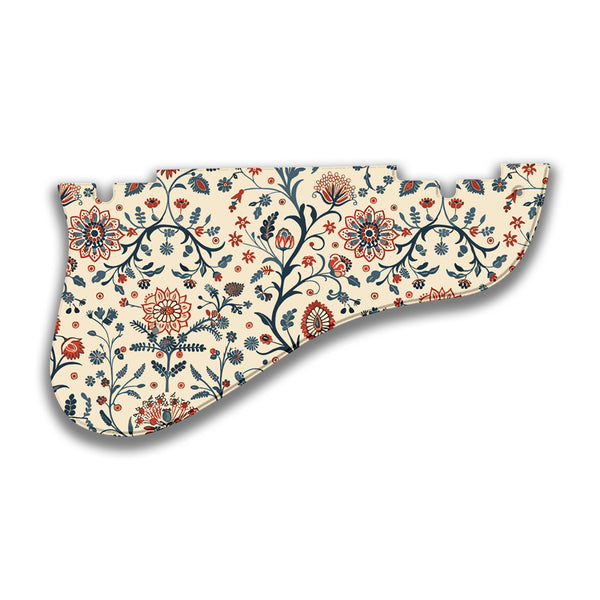 Epiphone Epiphone Epi Emperor II Profile B Custom Pickguard Scratchplate INDIAN_FLORAL Design