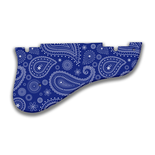 Epiphone Epiphone Epi Emperor II Profile B Custom Pickguard Scratchplate Paisley Design