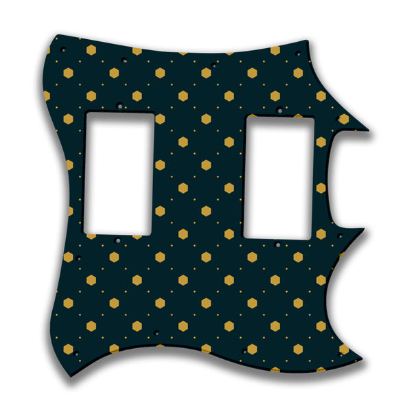 Epiphone Epiphone Epi G310 Curved Neck Pocket Profile 2 Custom Pickguard Scratchplate Pattern Design