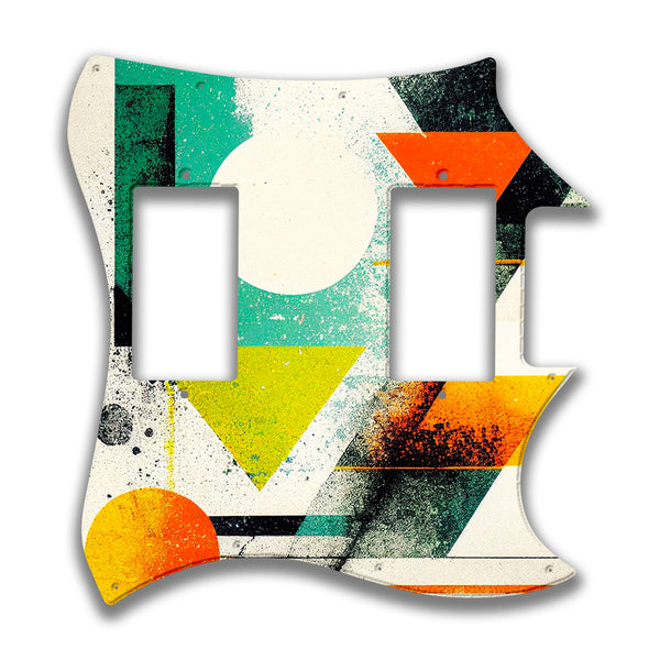 Epiphone Epiphone Epi G310 Straight Neck Pocket Profile 2 Custom Pickguard Scratchplate ABSTRACT Design