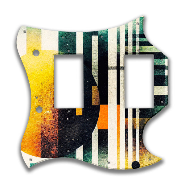 Epiphone Epiphone Epi G400 '66(RI) Full Face Profile Custom Pickguard Scratchplate ABSTRACT Design