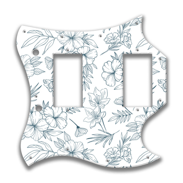 Epiphone Epiphone Epi G400 '66(RI) Full Face Profile Custom Pickguard Scratchplate Floral Design