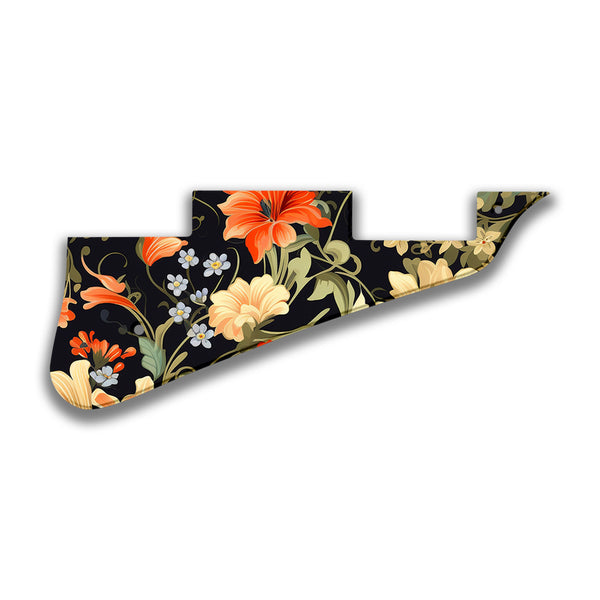 Epiphone Epiphone Epi Les Paul Classic Standard Custom Custom Pickguard Scratchplate Floral Design