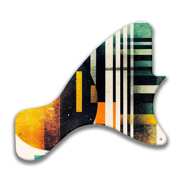 Epiphone Epiphone Epi Les Paul Junior neck tang Custom Pickguard Scratchplate ABSTRACT Design