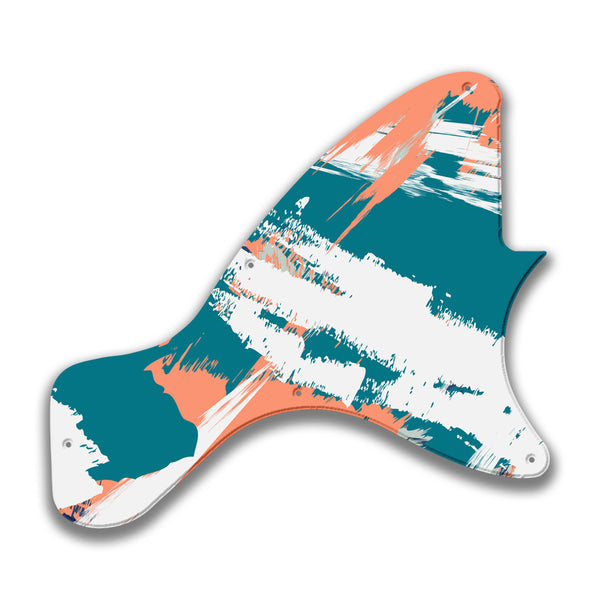 Epiphone Epiphone Epi Les Paul Junior neck tang Custom Pickguard Scratchplate PAINT Design