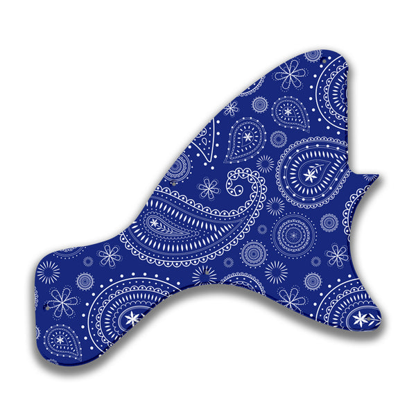 Epiphone Epiphone Epi Les Paul Junior neck tang Custom Pickguard Scratchplate Paisley Design