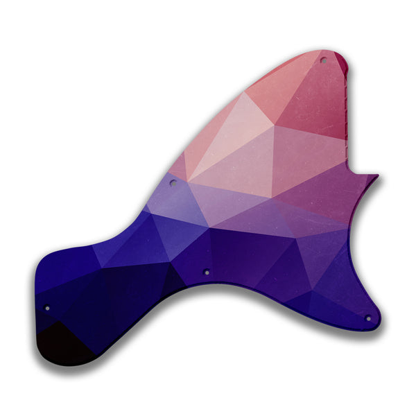 Epiphone Epiphone Epi Les Paul Junior neck tang Custom Pickguard Scratchplate POLYGON Design