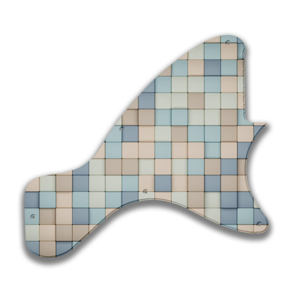 Epiphone Epiphone Epi Les Paul Junior neck tang Custom Pickguard Scratchplate TILES Design