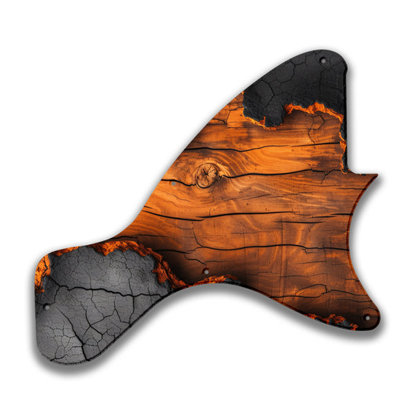 Epiphone Epiphone Epi Les Paul Junior neck tang Custom Pickguard Scratchplate Wood Design