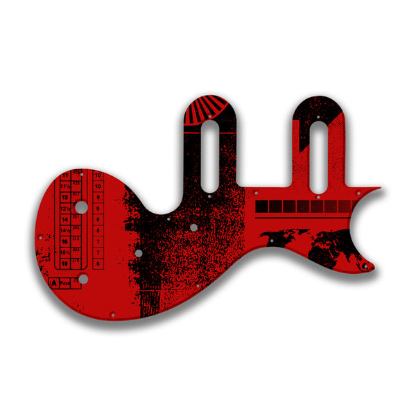 Epiphone Epiphone Epi Les Paul SL Profile Custom Pickguard Scratchplate ABSTRACT Design