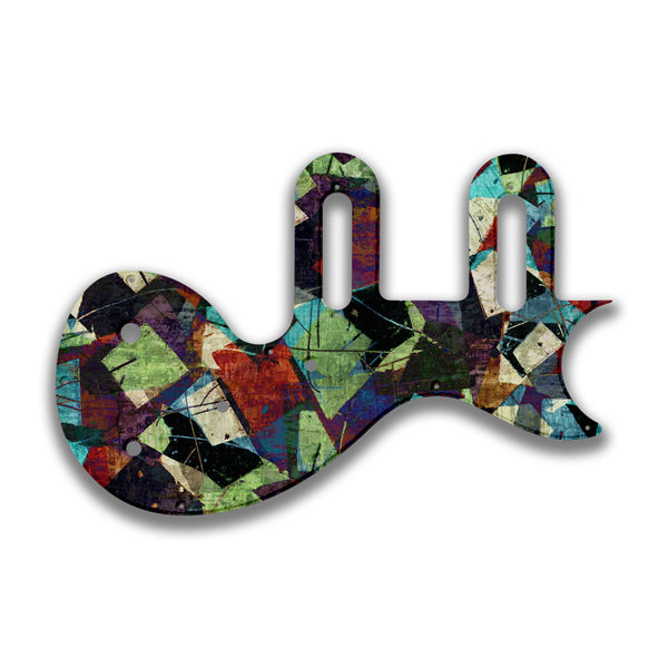 Epiphone Epiphone Epi Les Paul SL Profile Custom Pickguard Scratchplate GEOMETRIC Design