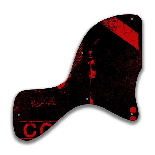 Epiphone Epiphone Epi Les Paul Junior straight neck Custom Pickguard Scratchplate ABSTRACT Design