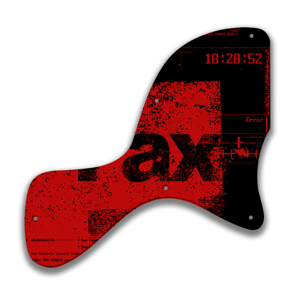 Epiphone Epiphone Epi Les Paul Junior straight neck Custom Pickguard Scratchplate ABSTRACT Design