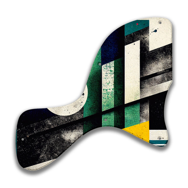 Epiphone Epiphone Epi Les Paul Junior straight neck Custom Pickguard Scratchplate ABSTRACT Design