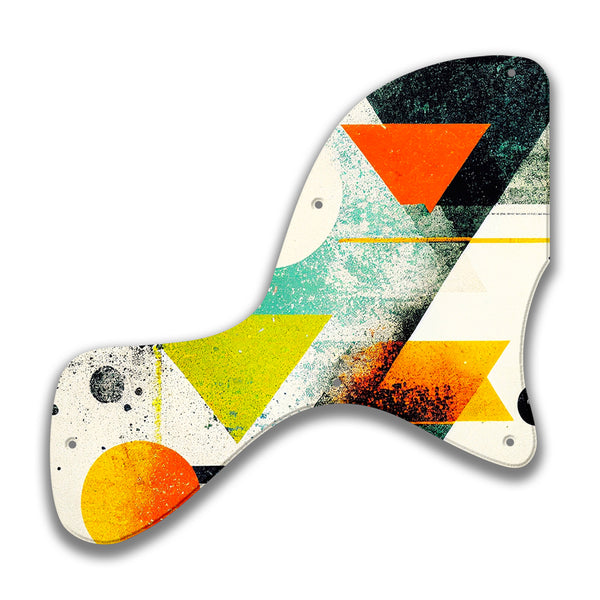 Epiphone Epiphone Epi Les Paul Junior straight neck Custom Pickguard Scratchplate ABSTRACT Design