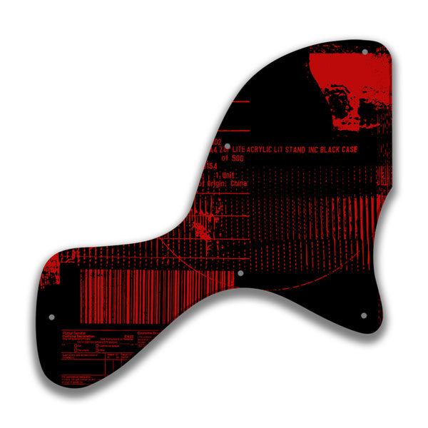 Epiphone Epiphone Epi Les Paul Junior straight neck Custom Pickguard Scratchplate ABSTRACT Design