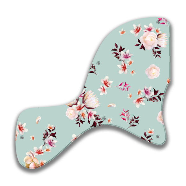 Epiphone Epiphone Epi Les Paul Junior straight neck Custom Pickguard Scratchplate FLOWERS Design