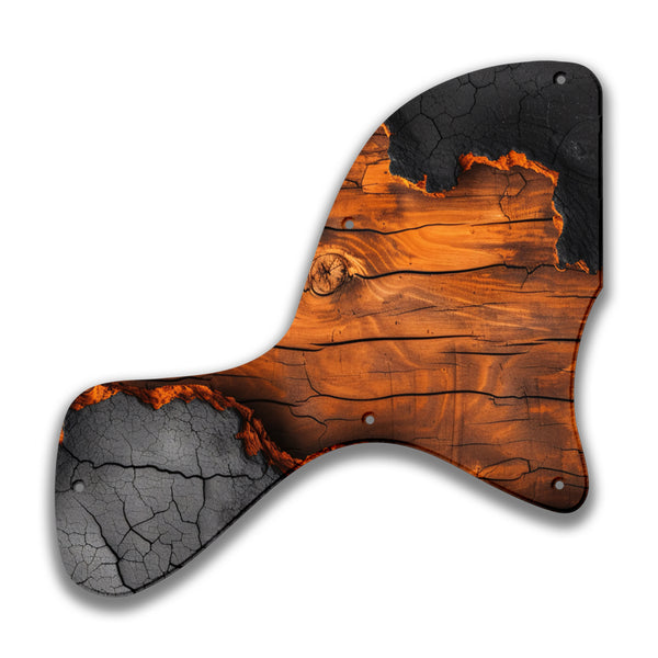 Epiphone Epiphone Epi Les Paul Junior straight neck Custom Pickguard Scratchplate Wood Design