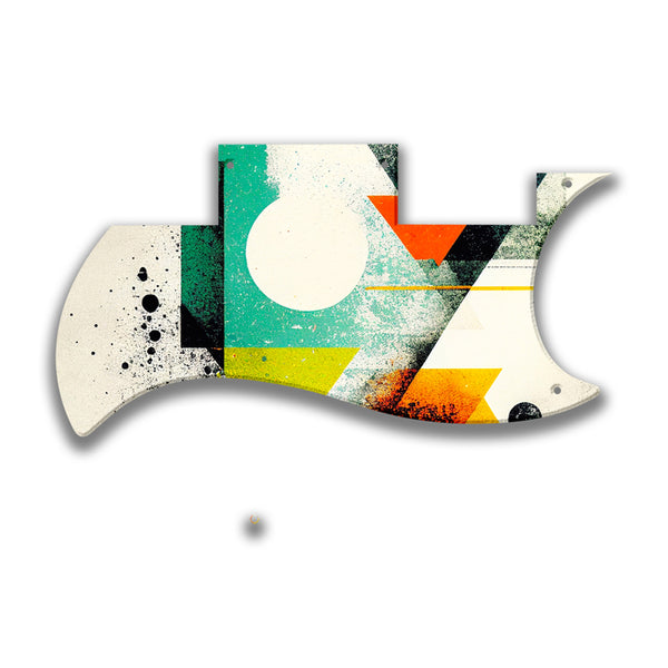 Epiphone Epiphone Epi SG Special-VE Profile Custom Pickguard Scratchplate ABSTRACT Design