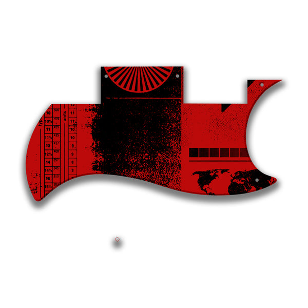 Epiphone Epiphone Epi SG Special-VE Profile Custom Pickguard Scratchplate ABSTRACT Design