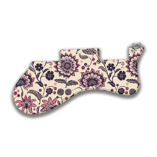 Epiphone Epiphone Epi Sheraton II Profile A Custom Pickguard Scratchplate INDIAN_FLORAL Design