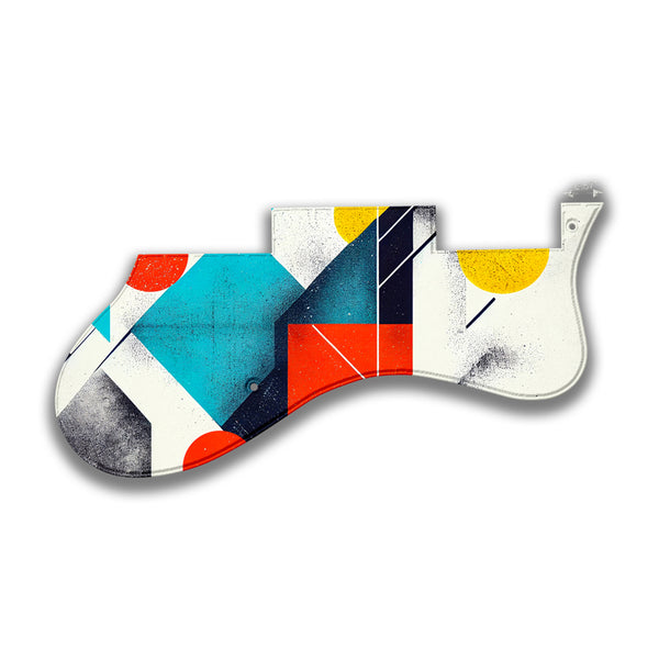 Epiphone Epiphone Epi Sheraton II Profile B Custom Pickguard Scratchplate ABSTRACT Design