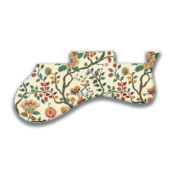 Epiphone Epiphone Epi Sheraton II Profile C Custom Pickguard Scratchplate INDIAN_FLORAL Design