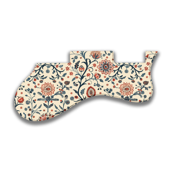 Epiphone Epiphone Epi Sheraton II Profile C Custom Pickguard Scratchplate INDIAN_FLORAL Design