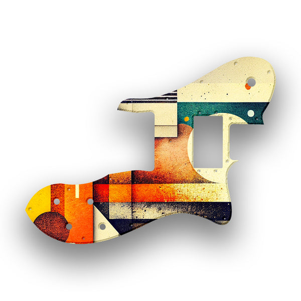 Fender Fender 72 Reissue Custom Telecaster Profile Custom Pickguard Scratchplate ABSTRACT Design