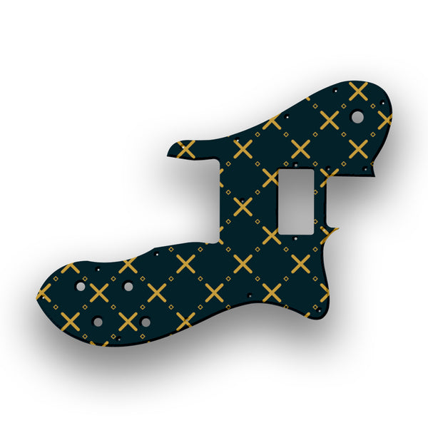 Fender Fender 72 Reissue Custom Telecaster Profile Humbucker Custom Pickguard Scratchplate Pattern Design