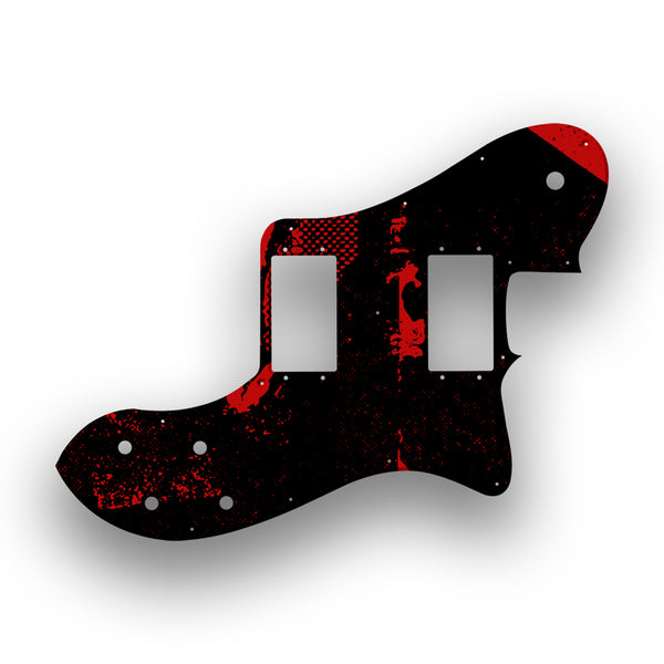 Fender Fender 72 Reissue Deluxe Telecaster Profile Custom Pickguard Scratchplate ABSTRACT Design