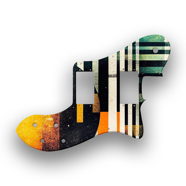 Fender Fender 72 Reissue Deluxe Telecaster Profile Custom Pickguard Scratchplate ABSTRACT Design