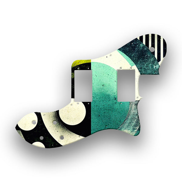 Fender Fender 72 Reissue Deluxe Telecaster Profile Custom Pickguard Scratchplate ABSTRACT Design